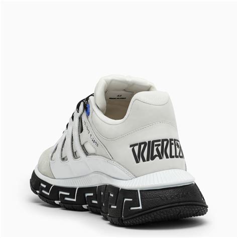 versace trigreca sneakers white|Versace trigreca lace up sneakers.